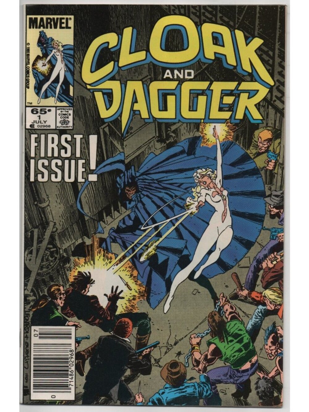 Cloak and Dagger 1 Marvel Comics 1985 VF 8.0 Newsstand 1st Issue